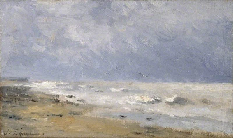 La costa in Normandia - Fitzwilliam Museum, Cambridge
